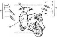 Vordere und hintere blinker