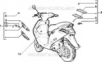 Vordere und hintere blinker