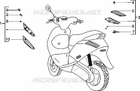 Vordere und hintere blinker