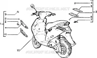 Vordere und hintere blinker