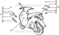 Vordere und hintere blinker