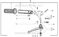 Throttle twist grip