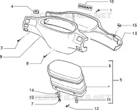 Tachometer-Lenkerdeckel