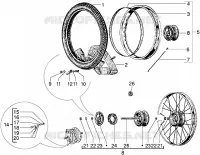 Front wheel (25 Kmh version)