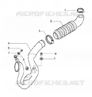 Belt cooling tube
