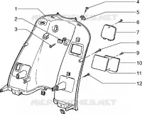 Hinteres Schutzschild