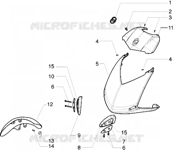 Schutzschild-Vorderkotflügel