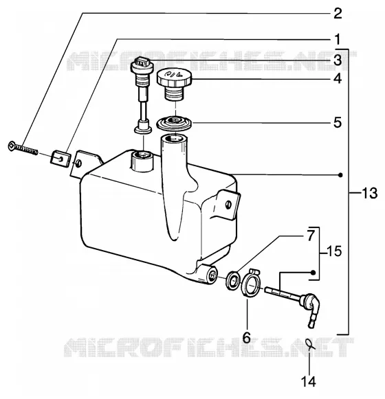 Oil mix tank