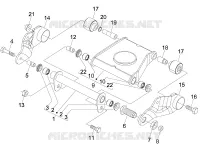 Swinging arm