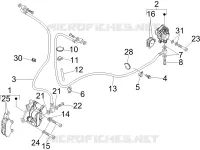 Bremschlauchen - Bremszangen