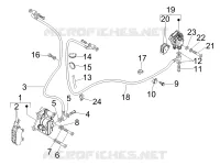 Bremschlauchen - Bremszangen