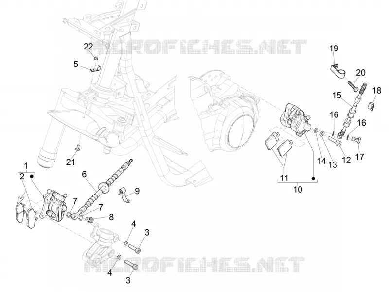 Brakes pipes - Calipers