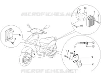 Spannungsreglerern - Elektronisches Steuergerern - Zündspule
