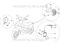 Spannungsreglerern - Elektronisches Steuergerern - Zündspule