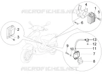 Spannungsreglerern - Elektronisches Steuergerern - Zündspule