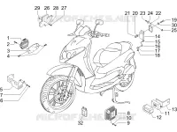 Spannungsreglerern - Elektronisches Steuergerern - Zündspule