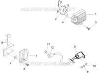 Spannungsreglerern - Elektronisches Steuergerern - Zündspule