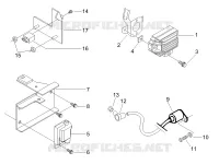 Spannungsreglerern - Elektronisches Steuergerern - Zündspule