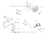Spannungsreglerern - Elektronisches Steuergerern - Zündspule