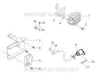 Spannungsreglerern - Elektronisches Steuergerern - Zündspule