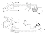 Spannungsreglerern - Elektronisches Steuergerern - Zündspule