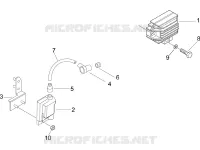 Spannungsreglerern - Elektronisches Steuergerern - Zündspule