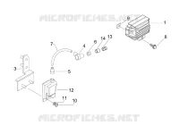 Spannungsreglerern - Elektronisches Steuergerern - Zündspule