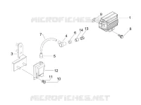 Spannungsreglerern - Elektronisches Steuergerern - Zündspule