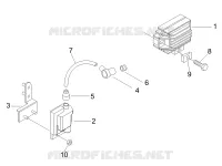Spannungsreglerern - Elektronisches Steuergerern - Zündspule