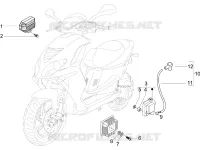 Spannungsreglerern - Elektronisches Steuergerern - Zündspule