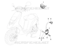 Spannungsreglerern - Elektronisches Steuergerern - Zündspule