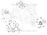 Spannungsreglerern - Elektronisches Steuergerern - Zündspule