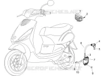 Spannungsreglerern - Elektronisches Steuergerern - Zündspule