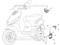 Spannungsreglerern - Elektronisches Steuergerern - Zündspule