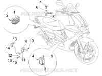 Spannungsreglerern - Elektronisches Steuergerern - Zündspule
