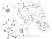 Spannungsreglerern - Elektronisches Steuergerern - Zündspule