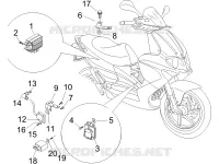 Spannungsreglerern - Elektronisches Steuergerern - Zündspule