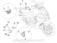 Spannungsreglerern - Elektronisches Steuergerern - Zündspule