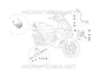 Spannungsreglerern - Elektronisches Steuergerern - Zündspule