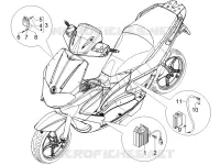 Spannungsreglerern - Elektronisches Steuergerern - Zündspule