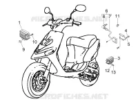 Spannungsreglerern - Elektronisches Steuergerern - Zündspule