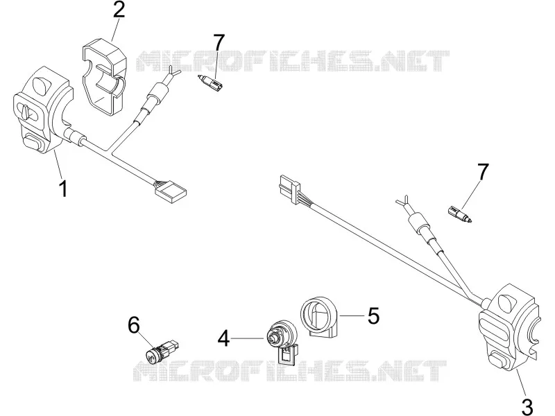 Wechselschalter - Umschalter - Druckschalter - Schalter