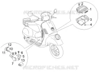 Spannungsreglerern - Elektronisches Steuergerern - Zündspule