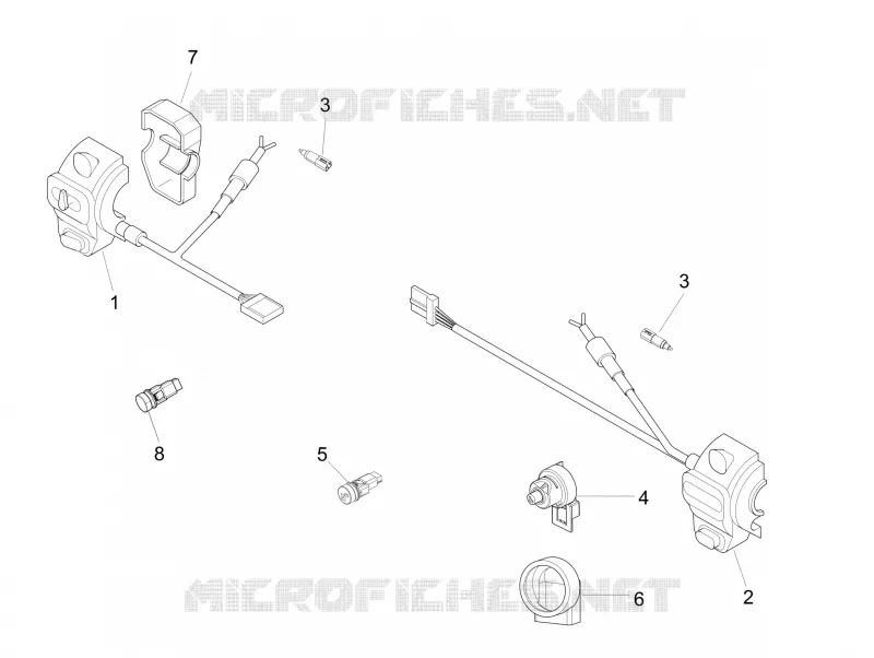 Wechselschalter - Umschalter - Druckschalter - Schalter
