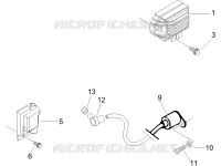 Spannungsreglerern - Elektronisches Steuergerern - Zündspule