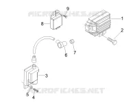 Spannungsreglerern - Elektronisches Steuergerern - Zündspule