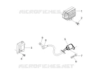 Spannungsreglerern - Elektronisches Steuergerern - Zündspule