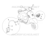 Spannungsreglerern - Elektronisches Steuergerern - Zündspule