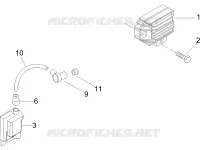 Spannungsreglerern - Elektronisches Steuergerern - Zündspule