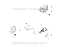 Spannungsreglerern - Elektronisches Steuergerern - Zündspule
